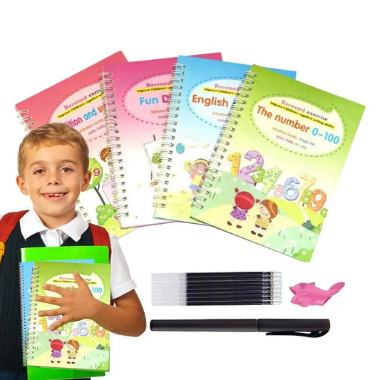 Grooved Kids Writing Set Of 4